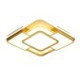Gold LED Flush Mount Ceiling Light Fixture