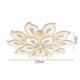 Living Room Bedroom LED Petal Flush Mount Ceiling Light