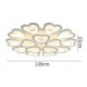 LED Flush Mount Heart Shaped Petal Ceiling Light Bedroom Living Room