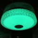 Remote APP Control Bluetooth Music Speaker Lamp 36W RGB LED Flush Mount Ceiling Light Decorative Lamp