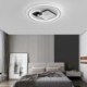 Round and Square Flush Mount Light Fixture Bedroom Living Room Modern Minimalist LED Ceiling Lamp