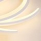 Modern LED Lighting Living Room Office Irregular Linear LED Flush Mount Ceiling Light