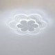 Minimalist LED Acrylic Light Bedroom Living Room Gorgeous Petal LED Flush Mount Ceiling Light