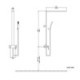 Optional Colors: Modern Brass Shower Faucet Set Right Angle Shower Faucet System Black/Brushed Gold