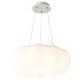 Nordic LED Pendant Lamp Creativity Pumpkin Shape Hanging Light For Living Room Bedroom