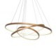 LED Pendant Light Modern Chandelier Lighting 3 Rings Living Room Ceiling Light