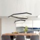 Led Pendant Light Modern Hexagonal Hanging Light For Living Room