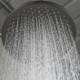 Piano Button Switch 10 Inch Rain Shower Head With Handheld Spray Combo