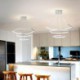 Led Pendant Light Modern Hexagonal Hanging Light For Living Room