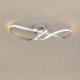 LED Pendant Lighting Fixtures For Living Room Semi-Flush Mount Ceiling Light