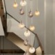 Creative Decorative Glass Globe Loft Villa LED Glass Pendant Light