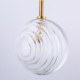 Creative Decorative Glass Globe Loft Villa LED Glass Pendant Light