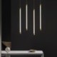 Vertical Cylinder Pendant Lamp with LEDs