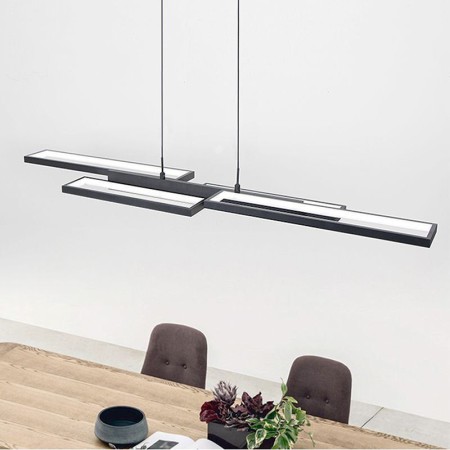 Horizontal Pendant Light Fixture Modern LED Pendant Light