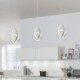 Bedroom Living Room LED Irregular Ring Pendant Light