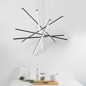 Decorative Light Fixture Linear Suspension LED Pendant Light