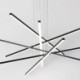 Decorative Light Fixture Linear Suspension LED Pendant Light