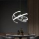 Swivel LED Globe Pendant Light Decorative Lamp for Living Room