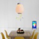 Remote Control Bluetooth Music Speaker Light Bedroom Bar RGB LED Pendant Light