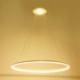 Acrylic Ceiling Light LED Pendant Light 60cm Ring Lamp (Angel's Halo)