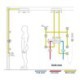 16-Inch LED Ceiling Mount Shower System with Bluetooth Music Control and Infrared Remote