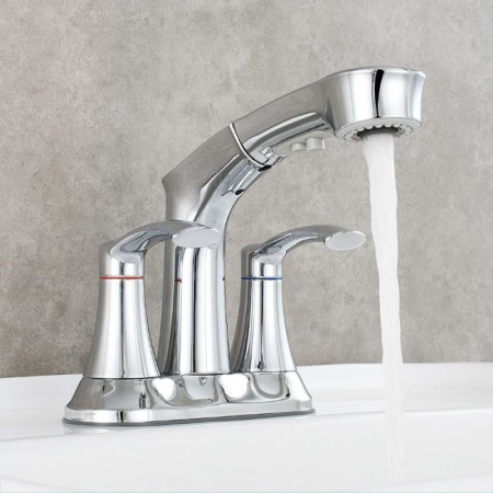 Bathroom Faucet Mixer Tap For Hot&Cold Water