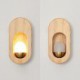 LED Wall Light Wood Wall Lamp For Bedroom Entrance Aisle Decoration