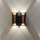 Modern Aluminum Surface Mounted Led Garden Porch Light Waterproof Led Wall Lamp