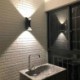 Waterproof 6W LED Wall Light For Courtyard Balcony Corridor Modern Wall Lamp