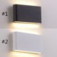 Waterproof LED Wall Lamp Modern Simple Aluminum Indoor Art Wall Light