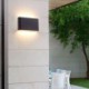Waterproof LED Wall Lamp Modern Simple Aluminum Indoor Art Wall Light