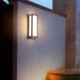 Modern Waterproof LED Rectangular Wall Light Villa Porch Wall Lamp