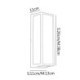 Modern Waterproof LED Rectangular Wall Light Villa Porch Wall Lamp