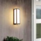 Modern Waterproof LED Rectangular Wall Light Villa Porch Wall Lamp