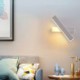 Aluminum LED Wall Lamp Rotatable Bedroom Bedside Lighting Lamp