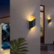 LED Aluminum Wall Light Waterproof Porch Courtyard Lamp