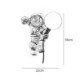 For Kids Bedroom, Modern Wall Sconce Creative Astronaut Resin Wall Light
