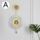 Postmodern Wall Lamp Concise Art Arcylic Led Disc Wall Sconce