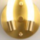 2 Light Creativity Sconce Wall Lamp Copper Sheep Horn Modern LED Wall Light