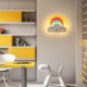 Lovely Sconce Light Kids Room Acrylic LED Wall Lamp