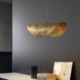 Lotus Leaf Pendant Light Modern Minimalist Brass Pendant Light Living Room Bedroom