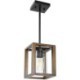 Kitchen Island Living Room Vintage Wood Pendant Lamp Single Light Decor Lamp