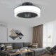 For Bedroom Restaurant Postmodern Led Ceiling Fan Lamp Remote Control Light