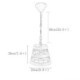 Kitchen Island Office Retro Style Wood Pendant Lamp Single Light Hat Shape Light Fixture