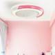 LED Acrylic Round Ceiling Lamp Modern Ceiling Fan Light With Remote Control