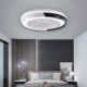 LED Acrylic Round Ceiling Lamp Modern Ceiling Fan Light With Remote Control