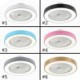 LED Acrylic Round Ceiling Lamp Modern Ceiling Fan Light With Remote Control