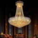 Duplex Staircase Living Room Elegant Crystal Chandelier European Pendant Light Long Hanging Chandelier