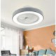 LED Acrylic Round Ceiling Lamp Modern Ceiling Fan Light With Remote Control