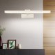 LED Mirror Front Light Angle Adjustable Wall Lamp Bedroom Washroom Nordic Style